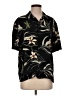 Rag & Bone Tropical Black Short Sleeve Blouse Size M - photo 1