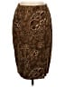Dana Buchman Paisley Brown Formal Skirt Size 8 - photo 1