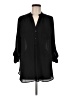 Pleione 100% Polyester Black 3/4 Sleeve Blouse Size M - photo 1