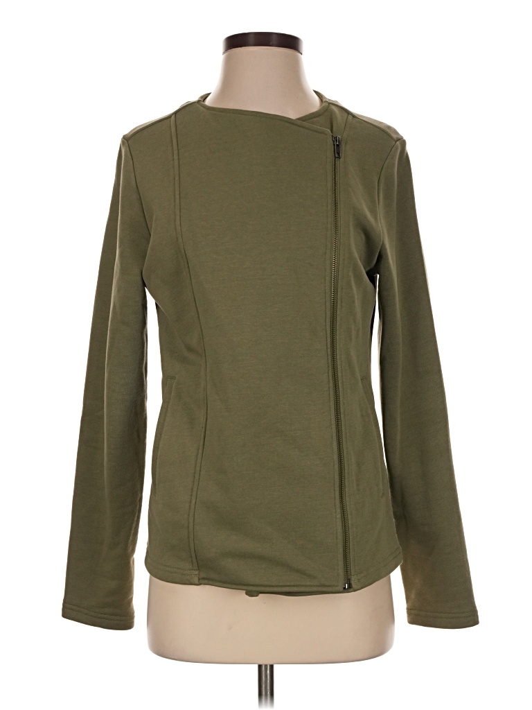 Pre-owned The Drop Cardigan Sweater In Green