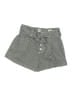 Gap 100% Cotton Stripes Gray Shorts Size 8 - photo 1