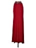 Celavie Collection 100% Polyester Solid Red Formal Skirt Size XS - photo 1