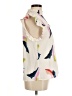 THML 100% Polyester Ivory Sleeveless Blouse Size M - photo 4