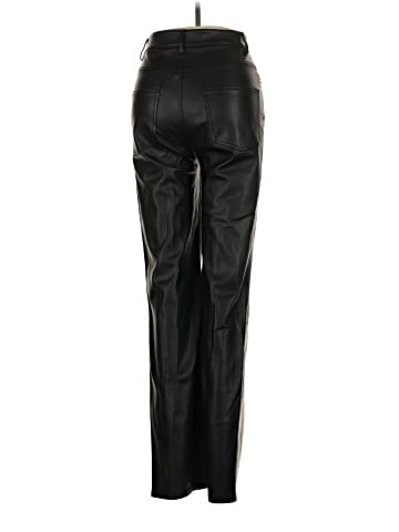 Zara Faux Leather Pants (view 2)