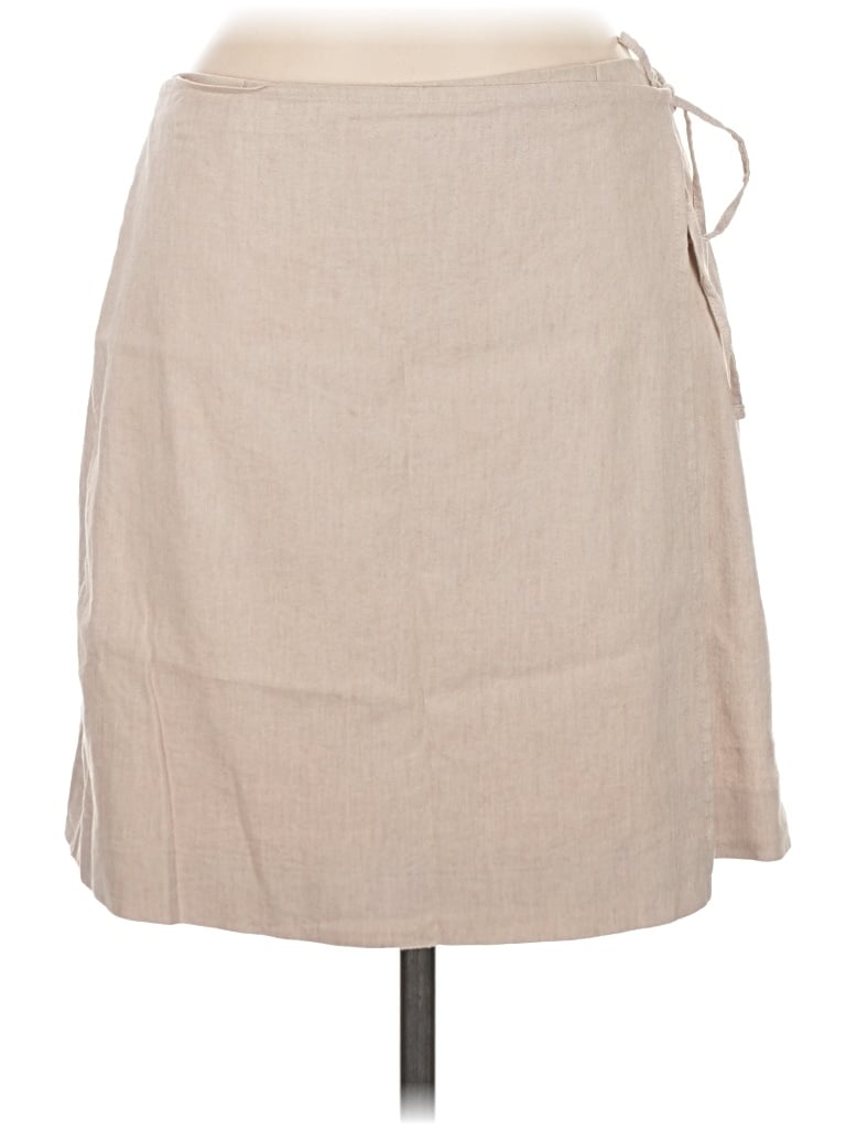 Pre-owned Lc Lauren Conrad Casual Skirt In Tan