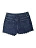 Maje 100% Cotton Hearts Blue Denim Shorts Size 36 waist - photo 2
