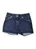 Maje 100% Cotton Hearts Blue Denim Shorts Size 36 waist - photo 1