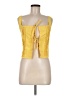 Shein 100% Polyester Yellow Sleeveless Top Size M - photo 1