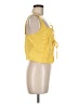 Shein 100% Polyester Yellow Sleeveless Top Size M - photo 4