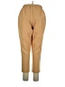 Roaman's 100% Polyester Solid Tan Casual Pants Size 14 - photo 2