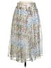 Assorted Brands 100% Viscose Print Blue Casual Skirt Size 4 - 6 - photo 1