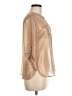 Apt. 9 100% Polyester Metallic Tan 3/4 Sleeve Blouse Size M (petite) - photo 4