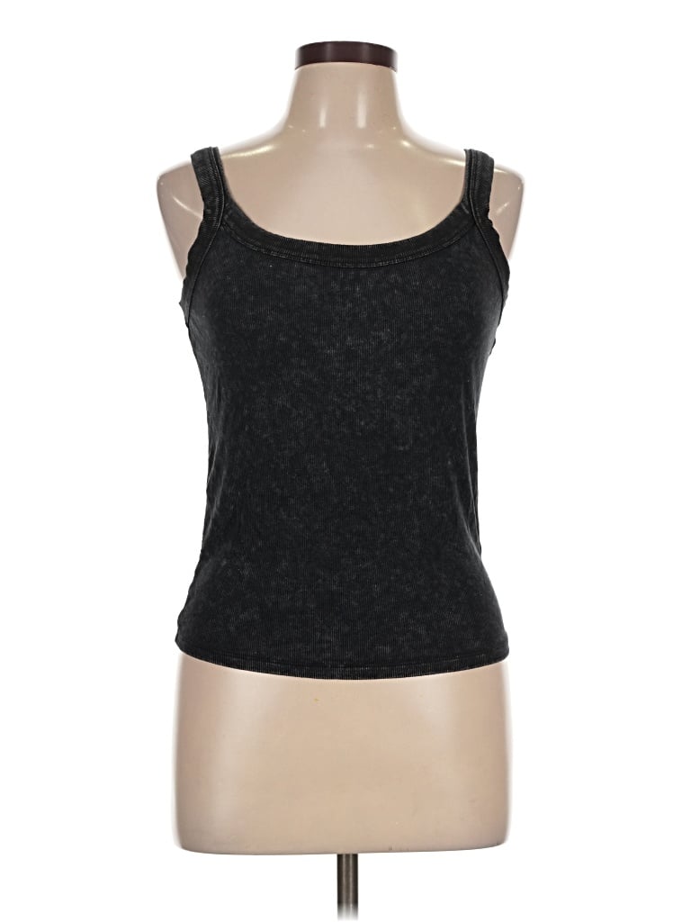 Pre-owned Wild Fable Tank Top Black Strapless Neckline Tops