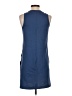 Old Navy Solid Blue Casual Dress Size XS - photo 2