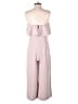 Babaton 100% Polyester Solid Pink Jumpsuit Size 2 - photo 2