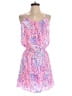 Lilly Pulitzer 100% Polyester Paisley Pink Romper Size XS - photo 1