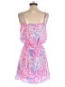 Lilly Pulitzer 100% Polyester Paisley Pink Romper Size XS - photo 2