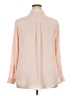 Torrid 100% Polyester Pink Long Sleeve Blouse Size 2X Plus (2) - photo 2