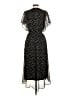DKNY 100% Polyester Polka Dots Black Cocktail Dress Size 8 - photo 2