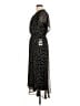 DKNY 100% Polyester Polka Dots Black Cocktail Dress Size 8 - photo 5