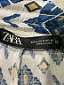 Zara Argyle Blue Shorts Size S - photo 3