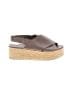 Vince. Brown Wedges Size 8 1/2 - photo 1