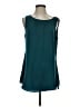 CAbi 100% Polyester Teal Sleeveless Blouse Size S - photo 1