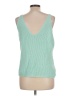 Unbranded Green Sleeveless Top Size L - photo 2