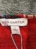 Red Carter 100% Polyester Red Short Sleeve Blouse Size S - photo 7