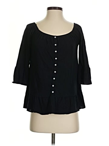 Abercrombie & Fitch 3/4 Sleeve Blouse (view 1)
