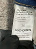 Vigoss Hearts Blue Jeans Size 26 waist - photo 8