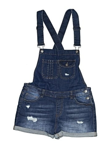 Wax Jean Overall Shorts (view 1)