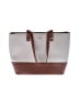 LoveVook Color Block Gray Tote One size - photo 1