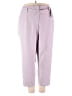 Evri Solid Purple Casual Pants Size 24W - photo 1