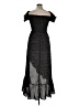 Blue Rain 100% Polyester Black Casual Dress Size XL - photo 2