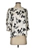 Assorted Brands 100% Polyester Ivory 3/4 Sleeve Blouse Size S - photo 1