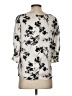 Assorted Brands 100% Polyester Ivory 3/4 Sleeve Blouse Size S - photo 2