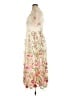 Unbranded 100% Polyester Floral Ivory Cocktail Dress Size 1X - photo 5
