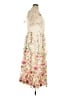 Unbranded 100% Polyester Floral Ivory Cocktail Dress Size 1X - photo 4
