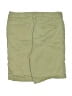 Gap Solid Green Khaki Shorts Size 14 - photo 2