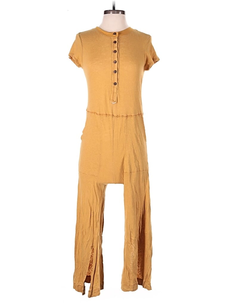 Click to view more detailed imagery on our partner's website Pre-owned Fp Beach Jumpsuit In Tan