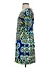 Bethany Print Blue Casual Dress Size S - photo 5