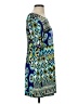 Bethany Print Blue Casual Dress Size S - photo 4