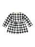 Zara Checkered-gingham Gray Dress Size 3-6 mo - photo 2