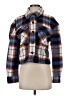 Bagatelle Plaid Blue Long Sleeve Blouse Size S - photo 1