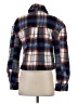 Bagatelle Plaid Blue Long Sleeve Blouse Size S - photo 2