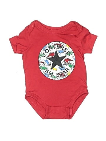 Converse Short Sleeve Onesie (view 1)