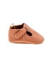 First Steps Boutique Tan Booties Size 3-6 mo (baby) - photo 1