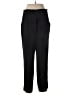 Express 100% Polyester Solid Black Casual Pants Size M - photo 2