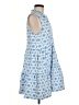 Mahi Gold Blue Casual Dress Size M - photo 4